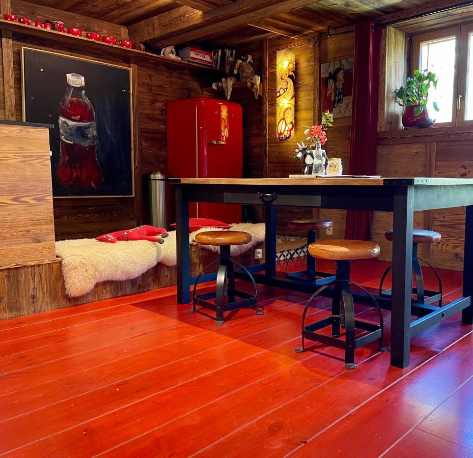 Chalet A Megeve-Vauvray - Grands Appartements , Vue Mont Blanc Demi-Quartier Buitenkant foto